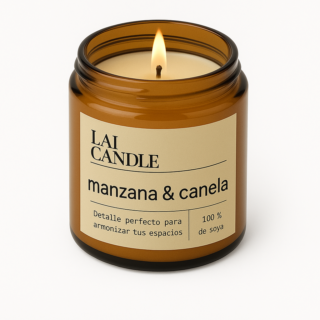 Vela aromática | Manzana & Canela