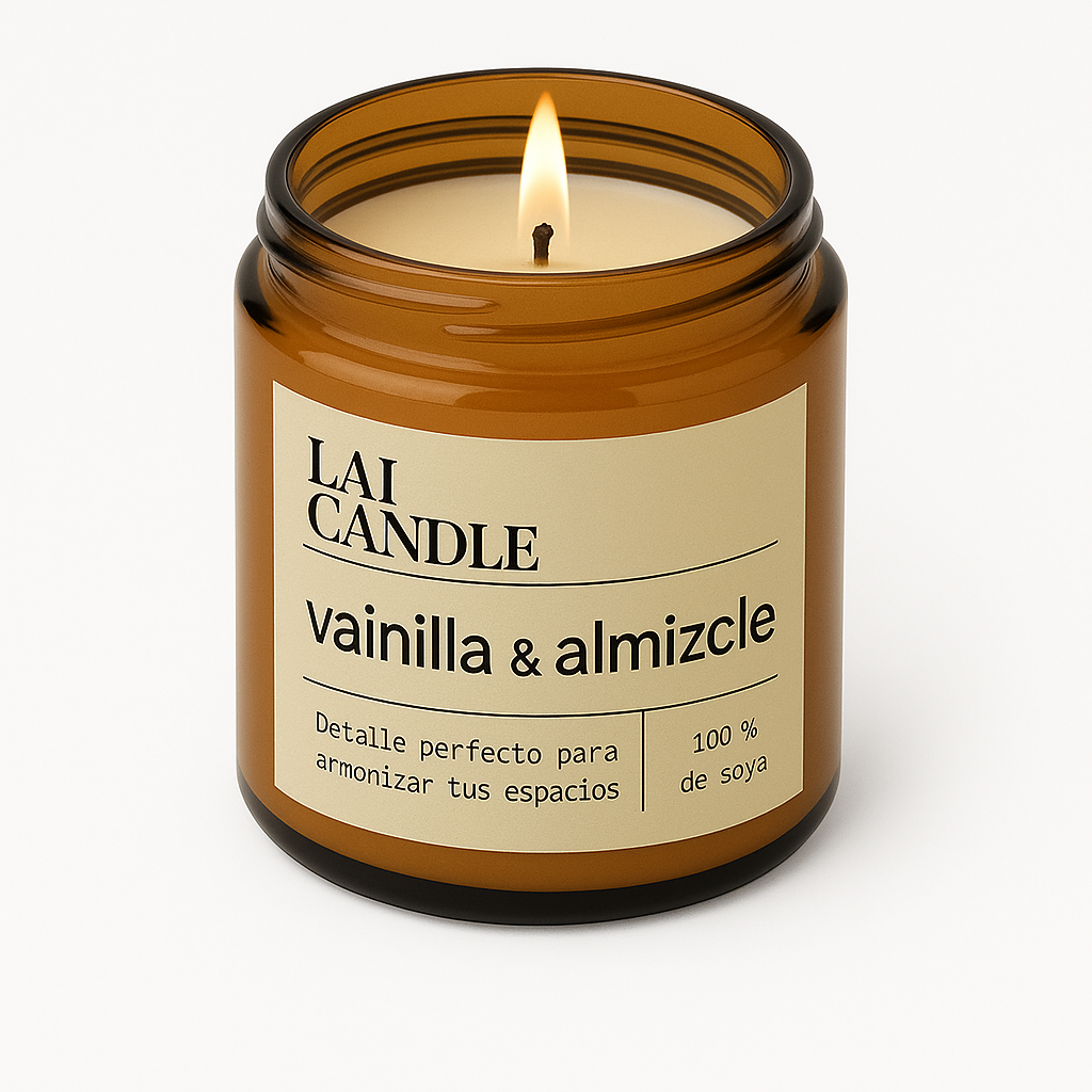 Vela aromática | Vainilla & Almizcle